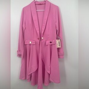 Women’s Cardigan Duster Long Sleeve Jacket Sz M NWT blazer
